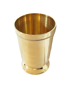 Verres faits à la main en laiton Moscou Mule en métal menthe Julep tasse fabriqués à la main pour boire avec des avantages pour la santé fête chopes à bière - Product Image 1