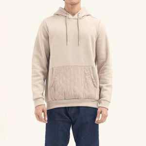 Pull à capuche pour hommes Sweat-shirt imprimé avec logo personnalisé Sweat-shirt doublé polaire Streetwear décontracté Sweats à capuche d'hiver OEM avec armures - Product Image 6