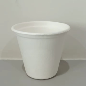 ถ้วยเส้นใยแบบย่อยสลายได้สำหรับน้ำผลไม้และบาร์ปั่นถ้วยเครื่องดื่มธรรมชาติสำหรับร้านอาหารและสถาบันขององค์กร - Product Image 1