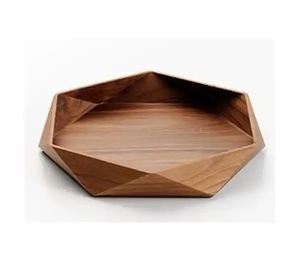 Bandeja DE SERVICIO DE MADERA personalizada grabada personalizada para uso en el hogar, boda, fiesta, restaurante - Product Image 5