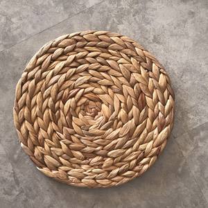 แผ่นรองหวายทรงกลมทำจากธรรมชาติดีไซน์ให้เป็นผักตบชวา - Product Image 5