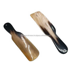 Shoehorn กับเขาใส่รองเท้าเขามีโลโก้ที่กำหนดเองฮอร์นรองเท้าพร้อมแถบหนัง - Product Image 6
