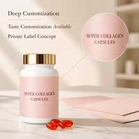 Complément de beauté : Capsules de collagène pour adultes, saveur personnalisée, OEM, ODM, programmes de vente en gros et au détail