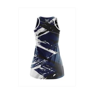 Uniformes de netball respirants à séchage rapide robe de netball par sublimation ensembles de jersey de netball de sport imprimés fabriqués au Pakistan - Product Image 3