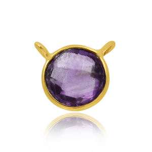 พร้อมส่ง จี้เงินแท้ 925 ประดับพลอยลาบราดอไรต์ ชุบทอง สำหรับงานแต่งงาน DIY - Product Image 4