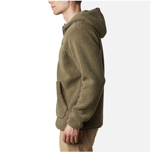 Sweat à capuche zippé en molleton de coton de qualité supérieure pour hommes, sweat-shirt à capuche respirant et surdimensionné pour hommes, nouvel arrivage - Product Image 6