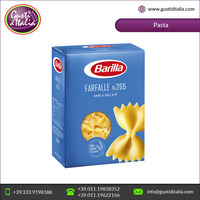 Pâtes séchées en forme de papillon 100% semoule de blé dur italien, 500g, boîte de 15 paquets, procédé d'extrusion, cuisson 13 min
