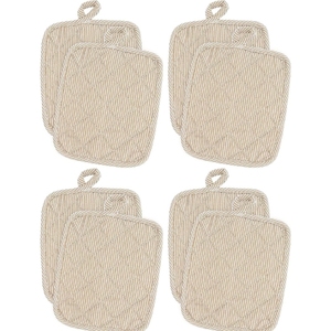 Ensemble de mitaines de four à sublimation personnalisée Mitaine de four longue, porte-casserole et essuie-tout en coton recyclé - Product Image 4