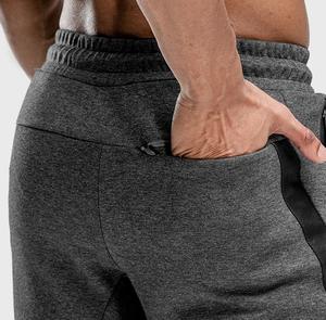 Pantalon de jogging athlétique de gymnastique taille moyenne décontracté personnalisé pour hommes pantalon de survêtement d'entraînement respirant à séchage rapide - Product Image 5