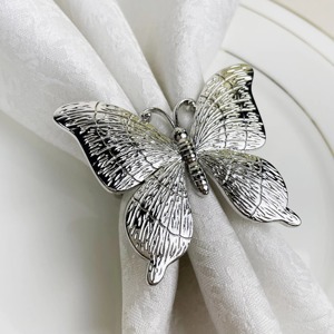 Venta al por mayor de servilleteros dorados de mesa de metal de lujo con acabado liso para decoraciones de boda de hotel restaurante de proveedor indio - Product Image 6