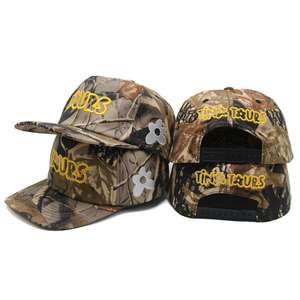 Nueva Gorra de Béisbol Personalizada con Bordado 3D, Visera Curva, Camuflaje, 5 Paneles, Sin Estructura, al por Mayor - Product Image 6