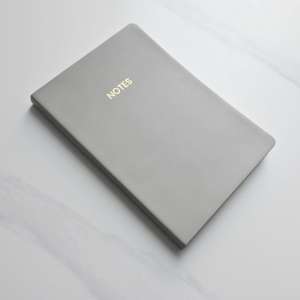 Diario Personalizado de Cuero PU <span class=keywords><strong>DIN</strong></span> <span class=keywords><strong>A5</strong></span>, 192 Páginas, Cubierta Suave Elegante, Impreso con Marcador - Product Image 1