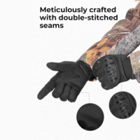 Gants de moto Gants de protection pour écran tactile avec rembourrage de paume dur pour le cyclisme Airsoft Gants de chasse et de randonnée