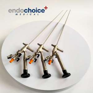 Instrumentos quirúrgicos 4mm 30 grados Cistoscopia Vaina 20FR Instrumentos reutilizables Conjunto completo Fuente de alimentación manual Acero inoxidable - Product Image 3