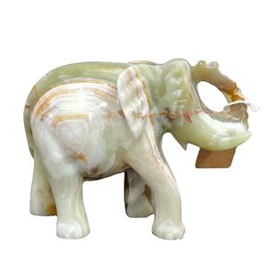 INI intage NYX arble, lephant igurina, arble Nyx, 4 1/2 - Product Image 4