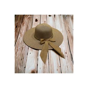 Cappello di paglia con sciarpa può essere stirato