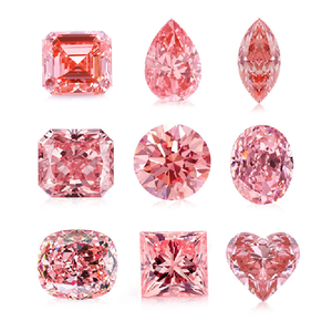 เพชรสีชมพูเงางาม ผลิตในห้องปฏิบัติการด้วยวิธี CVD ระดับแฟนซีไลท์ หรูหราและเป็นมิตรต่อสิ่งแวดล้อม โดย RATAN JEWELS / ได้รับการรับรองจาก IGI ผลิตในอินเดีย - Product Image 1