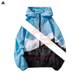 เสื้อแจ็คเก็ตกันลมสำหรับผู้ชาย รุ่นซัมเมอร์ กันน้ำ ป้องกันรังสียูวี มีฮู้ด ดีไซน์ล่าสุด ขายส่ง เสื้อพูลโอเวอร์ ระบายอากาศได้ดี - Product Image 6