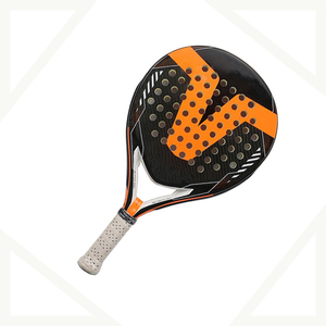 Raquette de padel en fibre de carbone 3k avec logo personnalisé, ensemble de raquettes de tennis - Product Image 5
