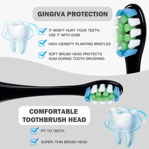 Paquete de 4 Cabezales de Cepillo de Dientes Eléctrico (Cerdas Suaves) con Limpieza Profunda y Precisa para Uso Doméstico, 1 Año de Garantía - Product Image 3