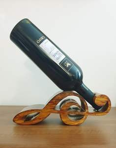 Porta Botellas Minimalista de Madera, Apto para Cocinas Contemporáneas y Áreas de Bar Modernas - Product Image 6