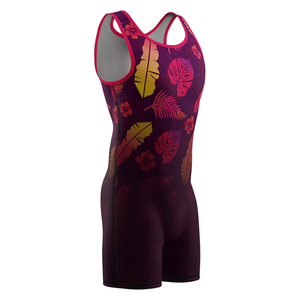 Trajes de Lucha Personalizados de Alta Calidad, Baratos, al por Mayor, Impresión Digital, para Hombre y Unisex, Material Spandex, Colores y Tallas Personalizables - Product Image 5