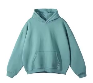 Sweat-shirts à capuche en molleton 100% coton de qualité supérieure, respirants, séchage rapide, coupe classique, streetwear pour adultes, hiver, 300g - Product Image 4
