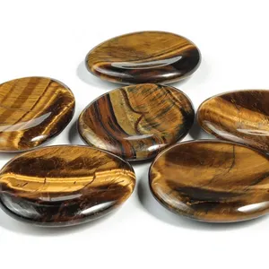 Voor Koop Tiger Eye Duim Zorgen Steen Groothandel Healing Zorgen Steen Hoge Kwaliteit Natuursteen