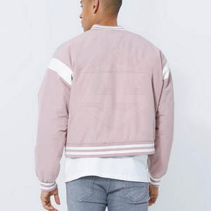 Chaqueta de béisbol de secado rápido de alta calidad para hombres Diseño personalizado Ropa de calle Chaqueta de invierno de béisbol para hombres - Product Image 2