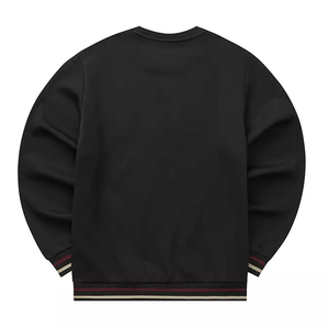 Sweat-shirt homme de qualité supérieure, style décontracté, couleur unie, en polaire pour l'hiver, avec votre propre logo. - Product Image 2