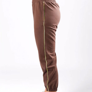 MARUF MFG CO Women Outdoor Regular Comfort Solid Quick Dry Fitness Streetwear Straight Flat Front <b>Drawstring</b> Jogger Pants - Product Image 4