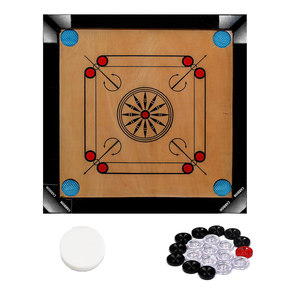 ผู้ผลิตที่ดีที่สุดผู้ผลิตเกมในร่มกระดาน Carrom สินค้าขายดีที่สุดราคาถูกกระดานไม้ Carrom - Product Image 3