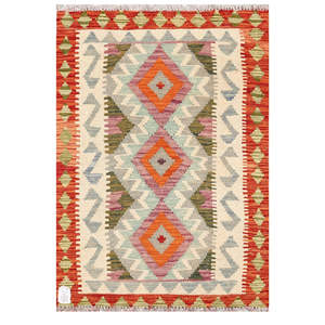 Tapis Imaco Maimana Afghanistan Kilim 117 x 81 cm à suspendre au mur - Product Image 1
