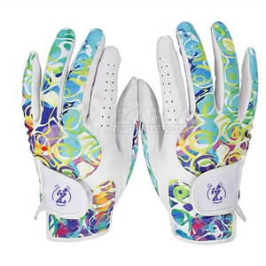 ถุงมือกอล์ฟสำหรับผู้ชายผู้หญิงทำจากหนังนิ่มใส่ฝ่ามือปรับแต่งโลโก้ได้ตามต้องการ - Product Image 3