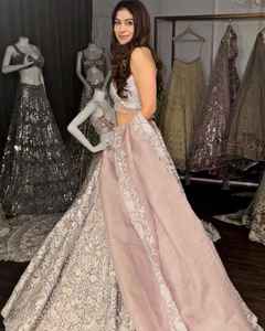 Collection Lehenga Choli des fêtes d'hiver les plus belles et les plus tendances avec fausse fourrure - Product Image 2