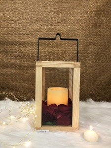 Superior Handmade Wooden <b>Candle</b> <b>Lantern</b> Custom Sizes Available Ideal for Wholesale Orders and Decorative Indoor <b>Outdoor</b> Use - Product Image 6