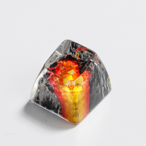 Keycaps Artisanat Forêt Mystique, Keycaps Artisanat Personnalisé, Keycaps Anime Mignons, Keycaps Verts, Ensemble de Keycaps, Keycaps en Bois - Product Image 4