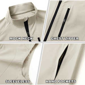 Custom Men Softshell Vests Built With Flexible Material Providing Easy Movement And <b>Comfortable</b> Fit For Active Use - Product Image 6