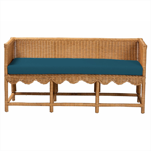 ม้านั่งหวายธรรมชาติกลางแจ้งโซฟากันน้ำโซนห้องความอบอุ่นโรงแรมนวัตกรรมสตริงทองแดงแบบมืออาชีพ - Product Image 2