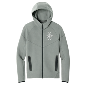 Sudadera con Capucha y Cremallera para Hombre, Personalizada, de Felpa Técnica, 100% Algodón, 340 GSM, con Impresión de Logotipo OEM - Product Image 2