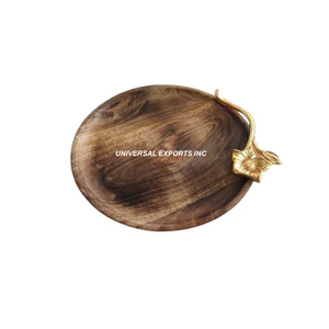 Hotel Ware <b>Tabletop</b> Sustainable Elegant Lacquered Handmade Wooden Chocolate Platter Classic Stylish Multi-functional Durable - Product Image 4