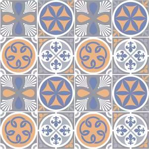 400x400mm Azulejo de cerámica marroquí rústico Azulejo decorativo 40x40cm Baldosas de cerámica - Product Image 2