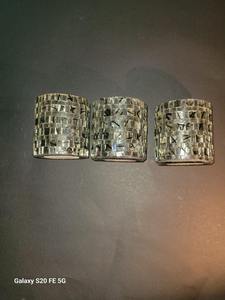 Ensemble de 4 bougeoirs en verre mosaïque personnalisés, écologiques, faits à la main, TCE, diamètre 3 pouces, Diwali, Noël, bougeoir à thé - Product Image 3