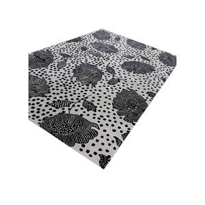 Tapis Hacienda en laine et viscose tufté à la main, motif floral, pour usage domestique - Tra-14892 - Product Image 2