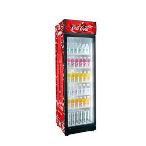 Réfrigérateur-Congélateur Vertical d'Exposition pour Supermarché, <span class=keywords><strong>1</strong></span>/2/3 Portes Vitrées, Réfrigérateur à Bières/Boissons - Product Image 3