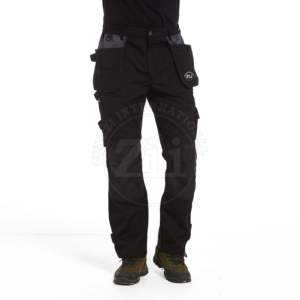 Pantalones de Trabajo de Seguridad Reflectantes de Alta Visibilidad con LED Intermitente, 100% Algodón, Antiestáticos, Impermeables, ANSI Clase 1, EN ISO 20471 Clase 2, para Hombre - Product Image 5