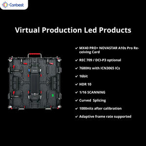 P1.9 P2.6 Panneau mural vidéo LED à haute vitesse de rafraîchissement pour studio de télévision 1.9 Écran d'affichage LED à grotte immersive - Product Image 5