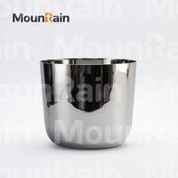 Mountain Rain Quartz Crystal Singing Bowls Set Percussion Instrument Alchemy Sound Bath Healing Instruments 432/440Hz