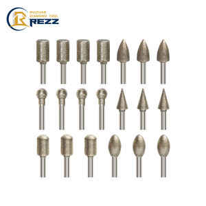 Outils rotatifs, fraises diamantées, outils rotatifs pour la sculpture sur pierre, kits de polissage, fraises diamantées pour le fraisage et la sculpture - Product Image 1