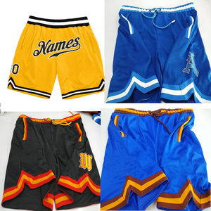 Best Designs Embroidery Logo Casual Men's Basketball <b>Shorts</b> <b>with</b> Side Two <b>Zipper</b> <b>Pockets</b> High Quality Mesh Breathable Quick Dry - Product Image 4